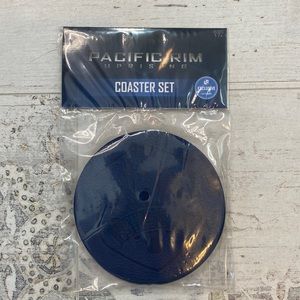 4/$25 Loot Crate Exclusive Pacific Rim Uprising Coaster Set